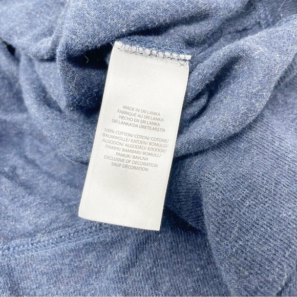 POLO RALPH LAUREN Men’s Navy Blue Estate Rib Cotton Button Up Pullover Size L - Picture 5 of 6